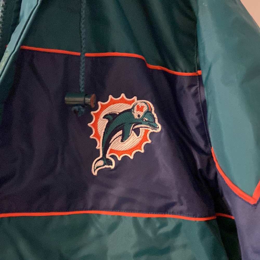 Vintage Jeff Hamilton an Original Pro Sport Dolphins Jacket size M - Picture 4 of 16